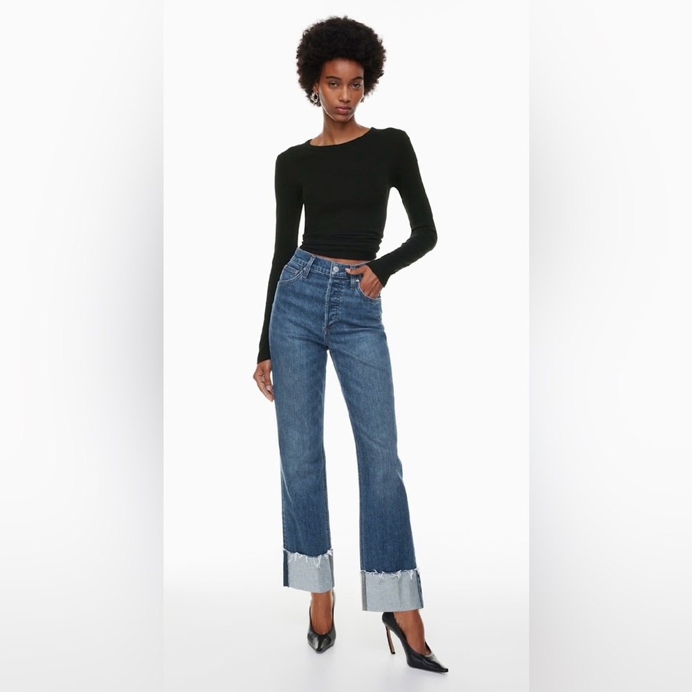 Denim Forum Arlo High Rise Cuff